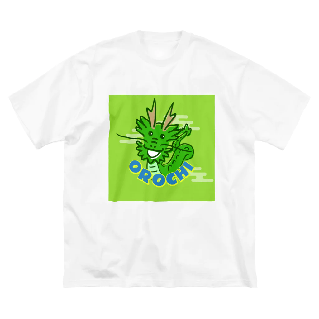 森本雄也の石見神楽_八岐大蛇＠forestgreen Big T-Shirt