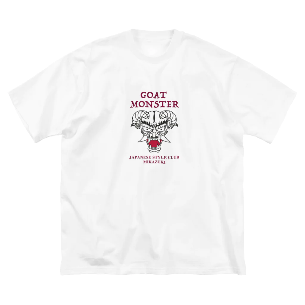 Mikazuki DesignのGOAT MONSTER ビッグシルエットTシャツ