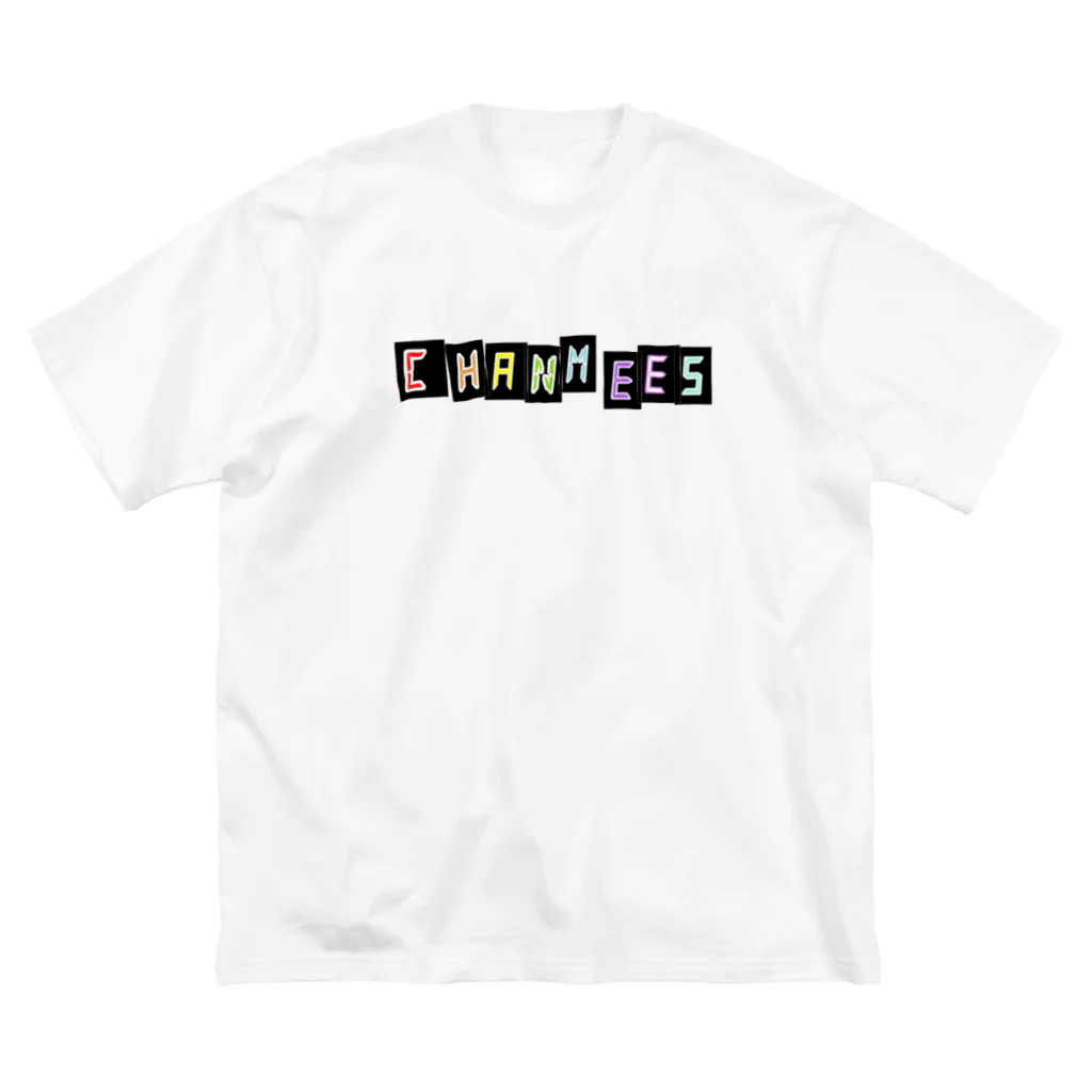 chanmeesのchip popちゃん ビッグシルエットTシャツ