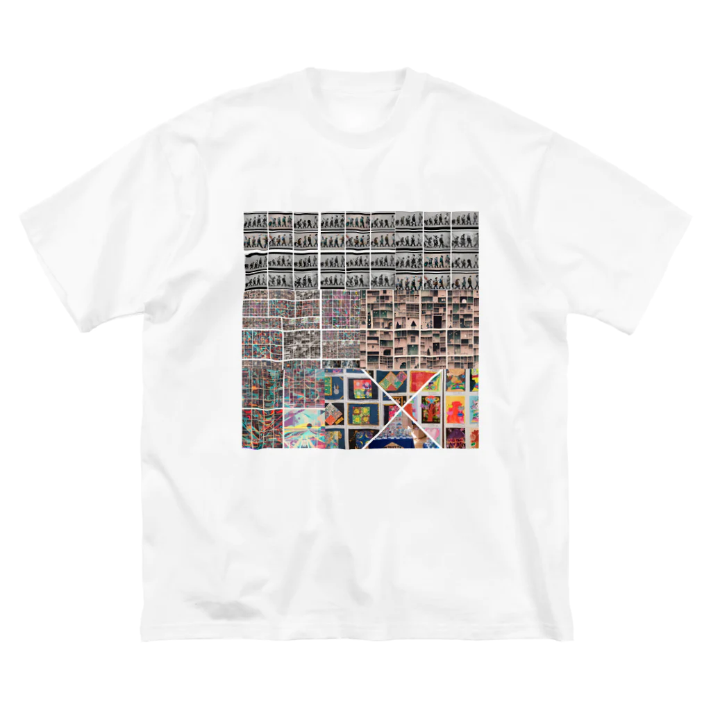 インパクトのめちゃくちゃ Big T-Shirt