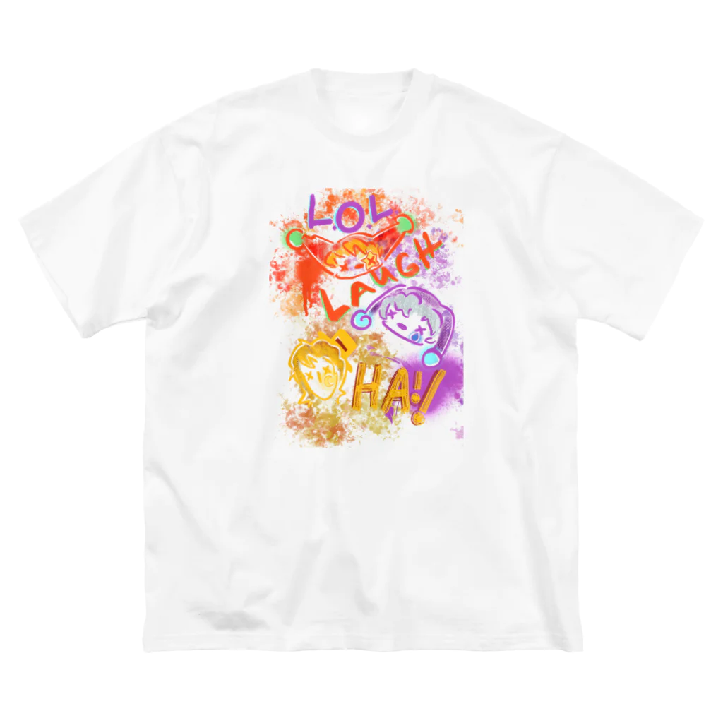 Studio L.O.LのStudio L.O.L【落書きピエロ】 ビッグシルエットTシャツ