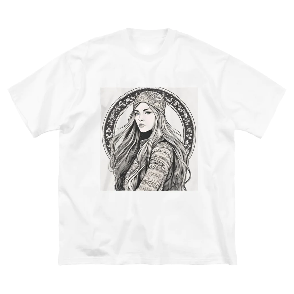 Olivi　Styleの北欧スタイルイラスト Big T-Shirt