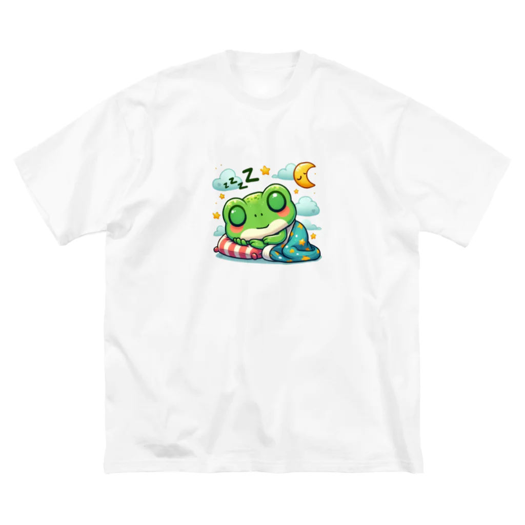 Shiba_IncのSleeping frogs(熟睡する蛙) Big T-Shirt