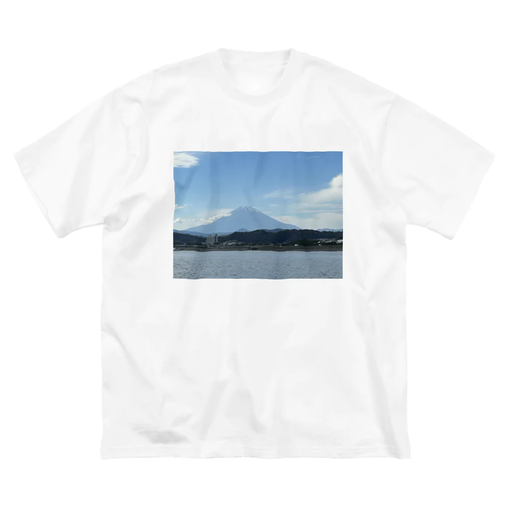 サンライズの富士山　 ビッグシルエットTシャツ