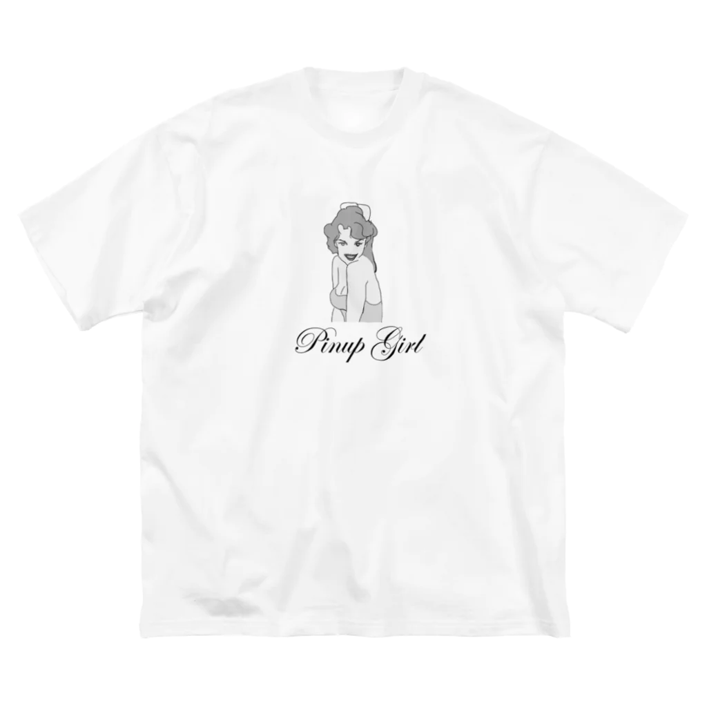 BONBONのPinup girl ビッグシルエットTシャツ