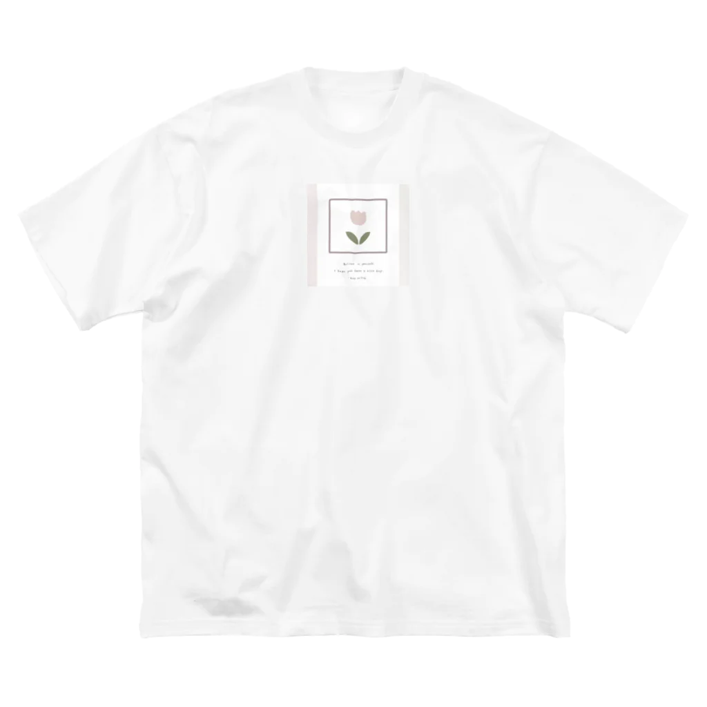 rilybiiの🍑 peach tulip* ビッグシルエットTシャツ