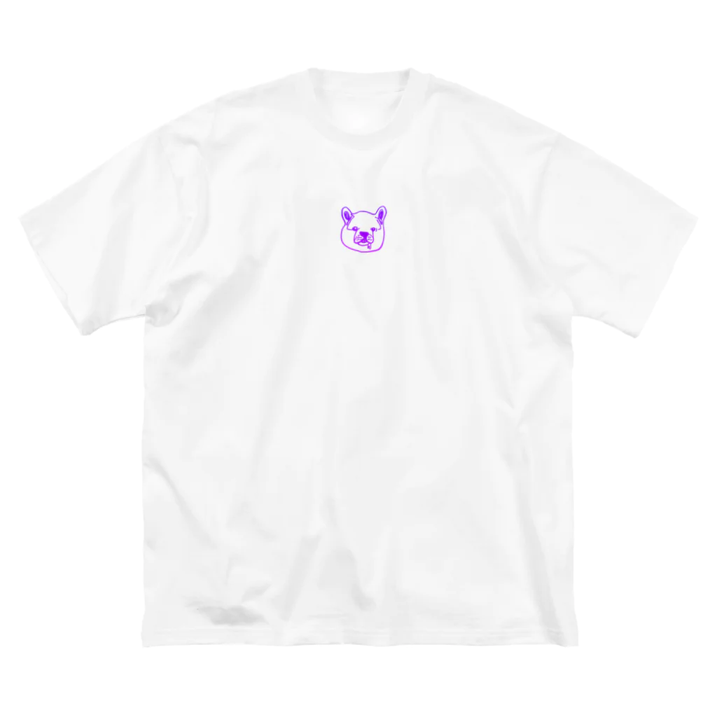 WA-TA craftのよだれdog ビッグシルエットTシャツ