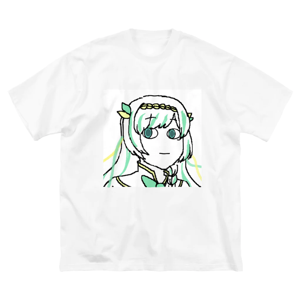 usabit.のぐっず屋さんのにゃこ師手描きルナティア・アヴィンスター Big T-Shirt