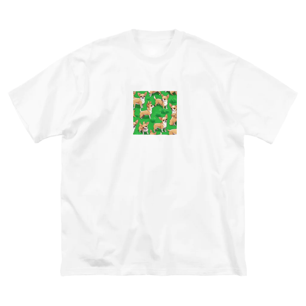 guppy_papaの小さな体に大きな魅力。ちわわのアートで心地よい癒しタイム Big T-Shirt