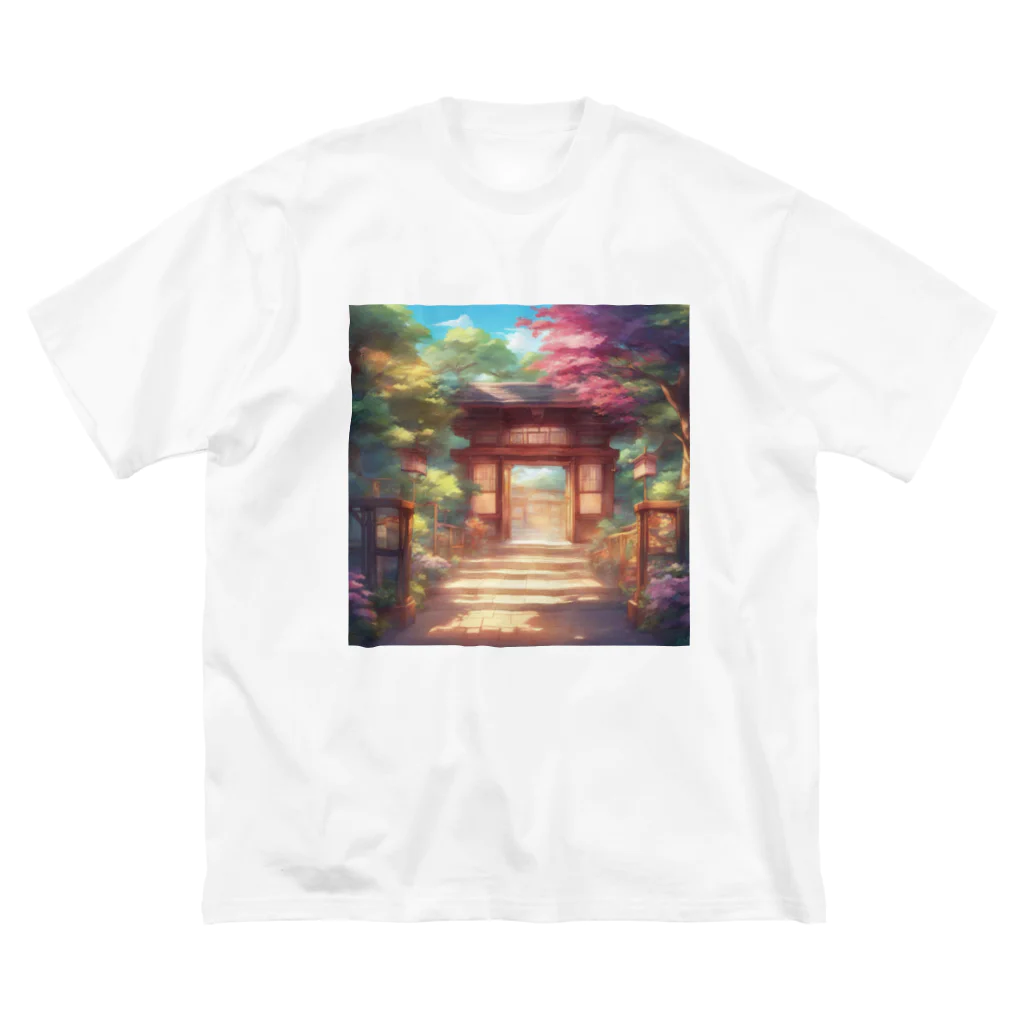 jampackの【風景】寺院 Big T-Shirt