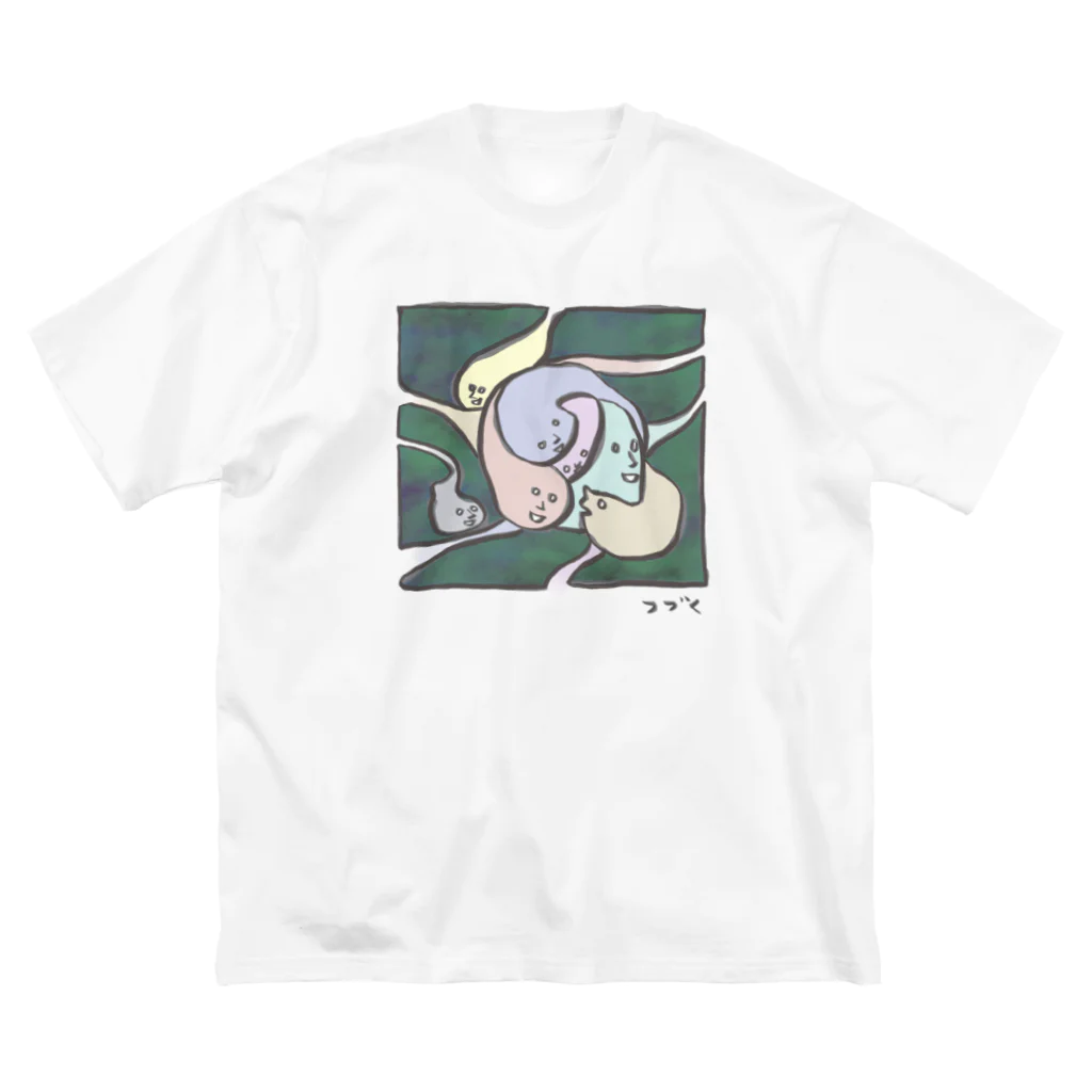 JINJIN_DRAMATIC_COMPANYのカルマくん ビッグシルエットTシャツ