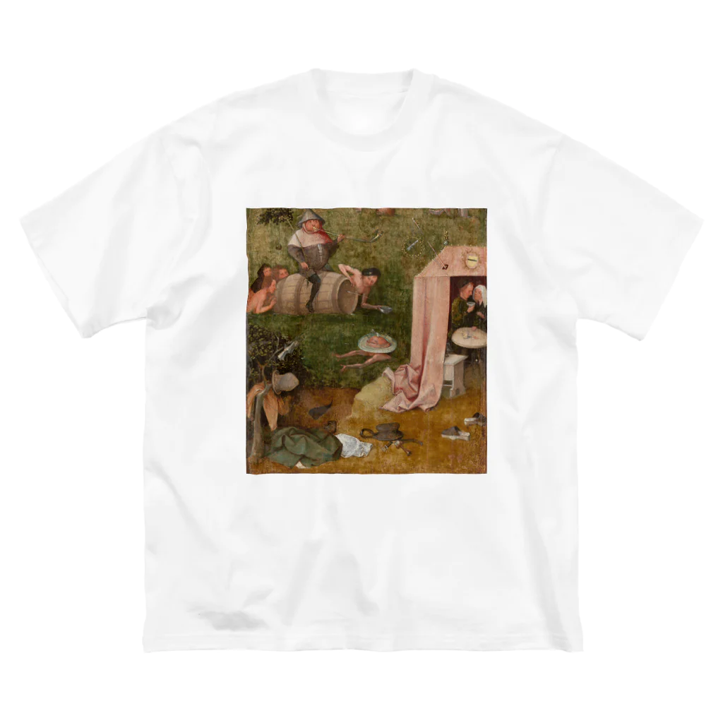 世界美術商店の大食と快楽の寓意 / Allegory of Intemperance Big T-Shirt