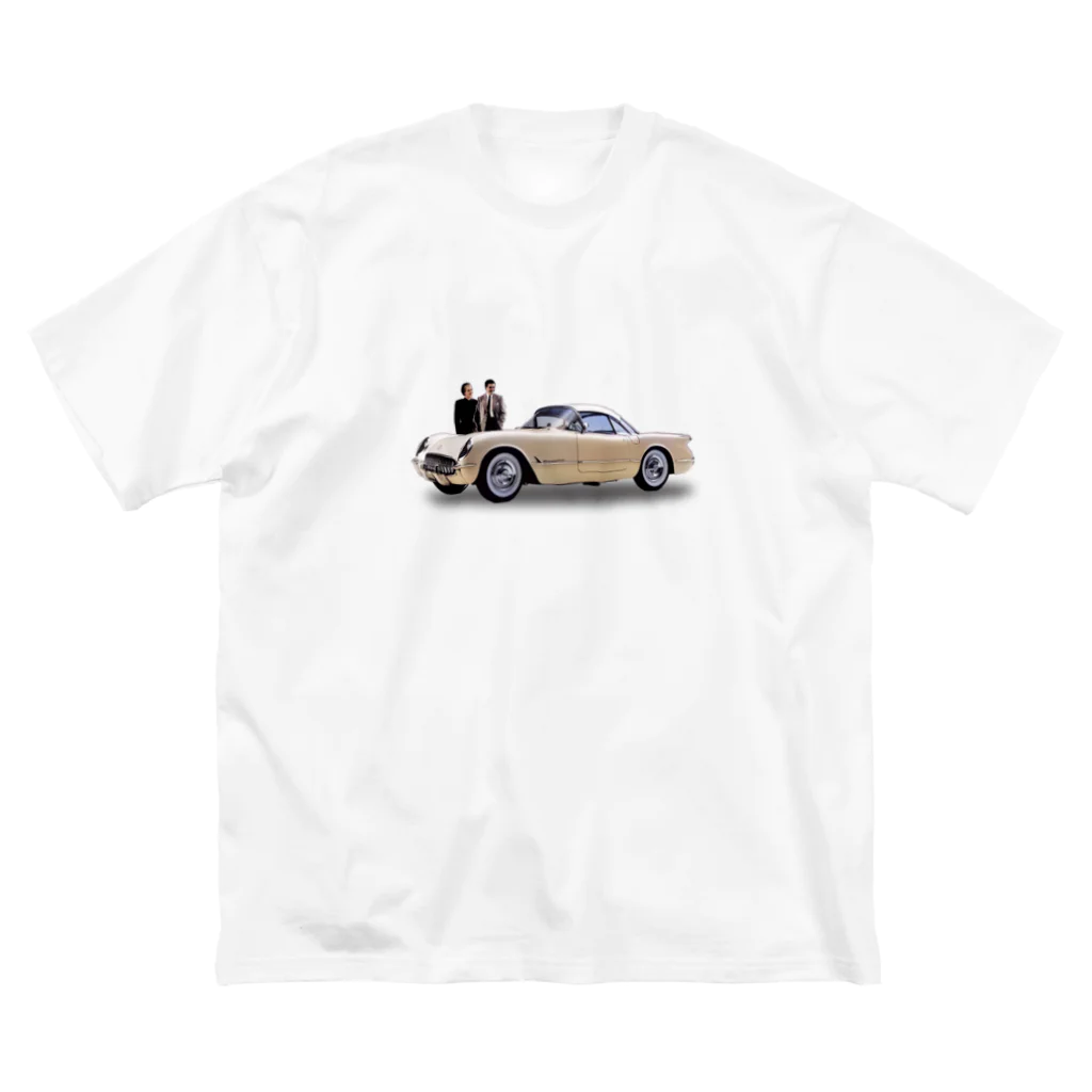 wowwooの54 Corvette Hardtop ビッグシルエットTシャツ