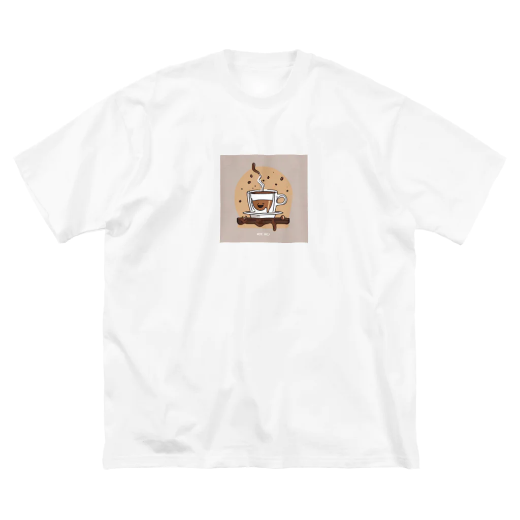 ナイスドリップくんのナイスドリップくん ビッグシルエットTシャツ