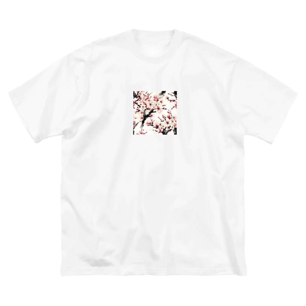 yokoyoko1013のsakura. ビッグシルエットTシャツ