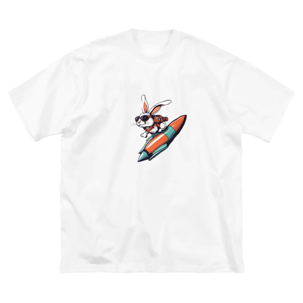 ロケットうさぎのロケットうさぎ　ミッション遂行 Big T-Shirt