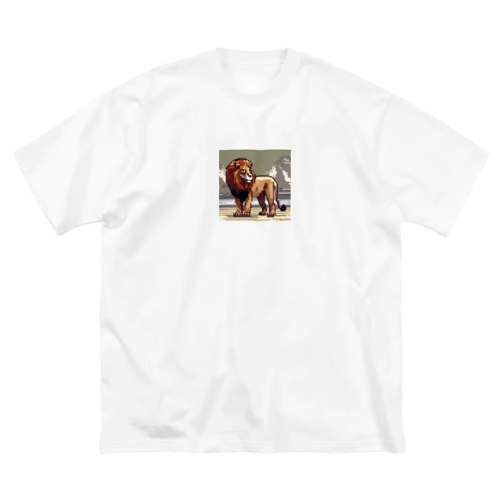 テフラんずのドット絵のライオン Big T-Shirt