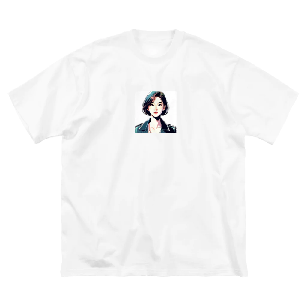 TMJのアジア美人 ビッグシルエットTシャツ