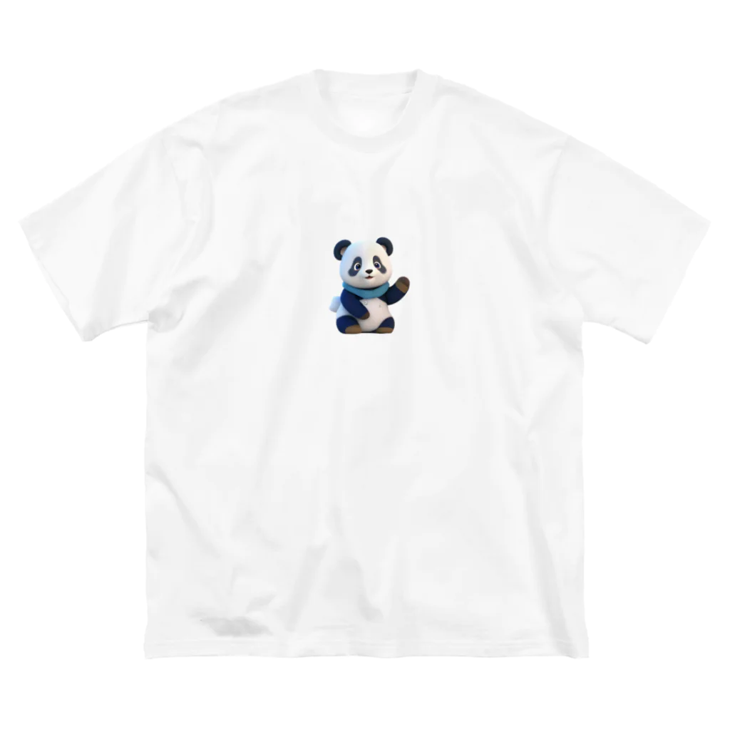 ぱんだまんの防寒パンダ Big T-Shirt
