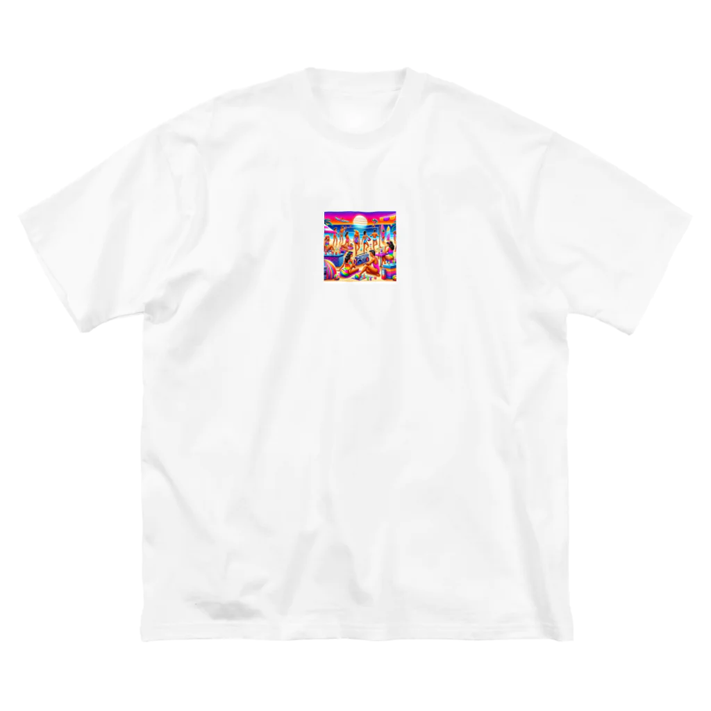 たてっぴのショップの思い出の世界へタイムトラベル！ Big T-Shirt