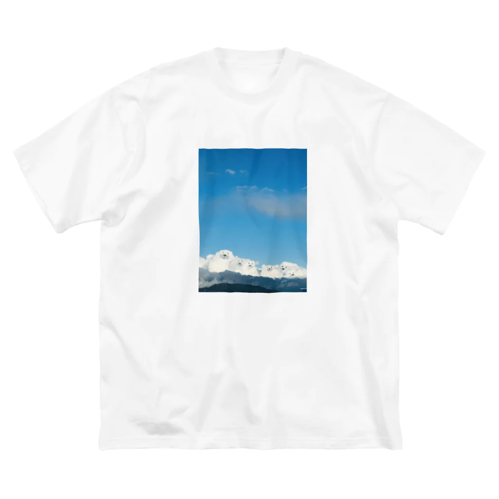 k_cloudart official shopのKUMO KUMA ビッグシルエットTシャツ