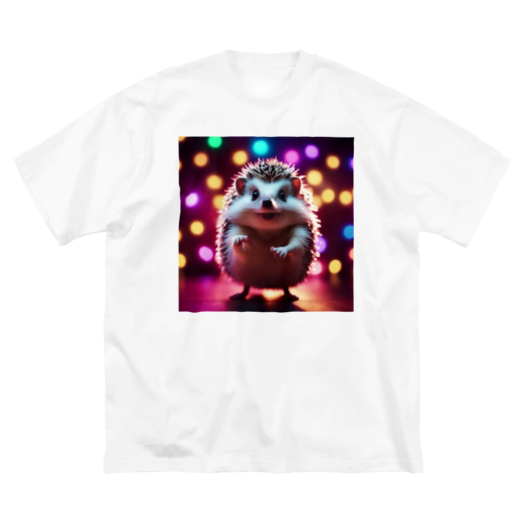 ハリネズミのゆゆのダンスパーティーをしているハリネズミ Big T-Shirt