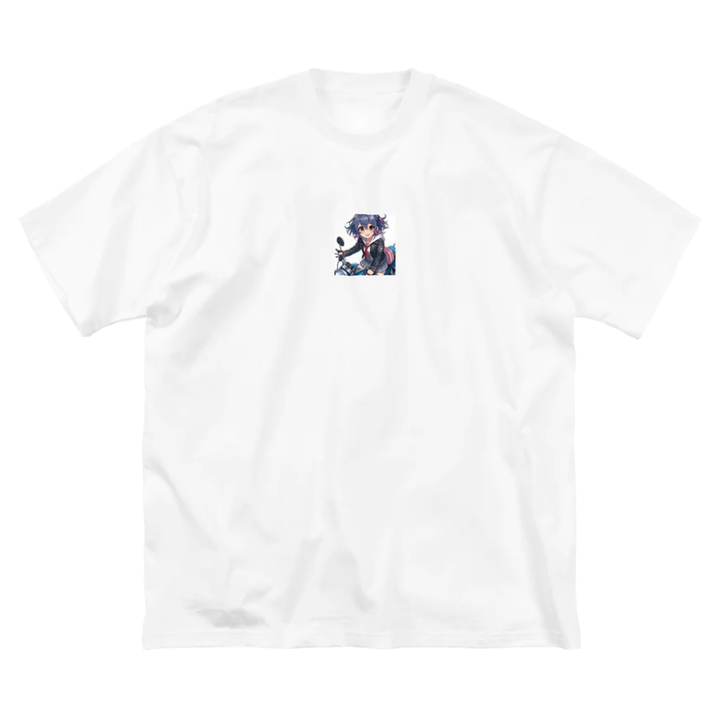 ライダーズのバイク女子 Big T-Shirt