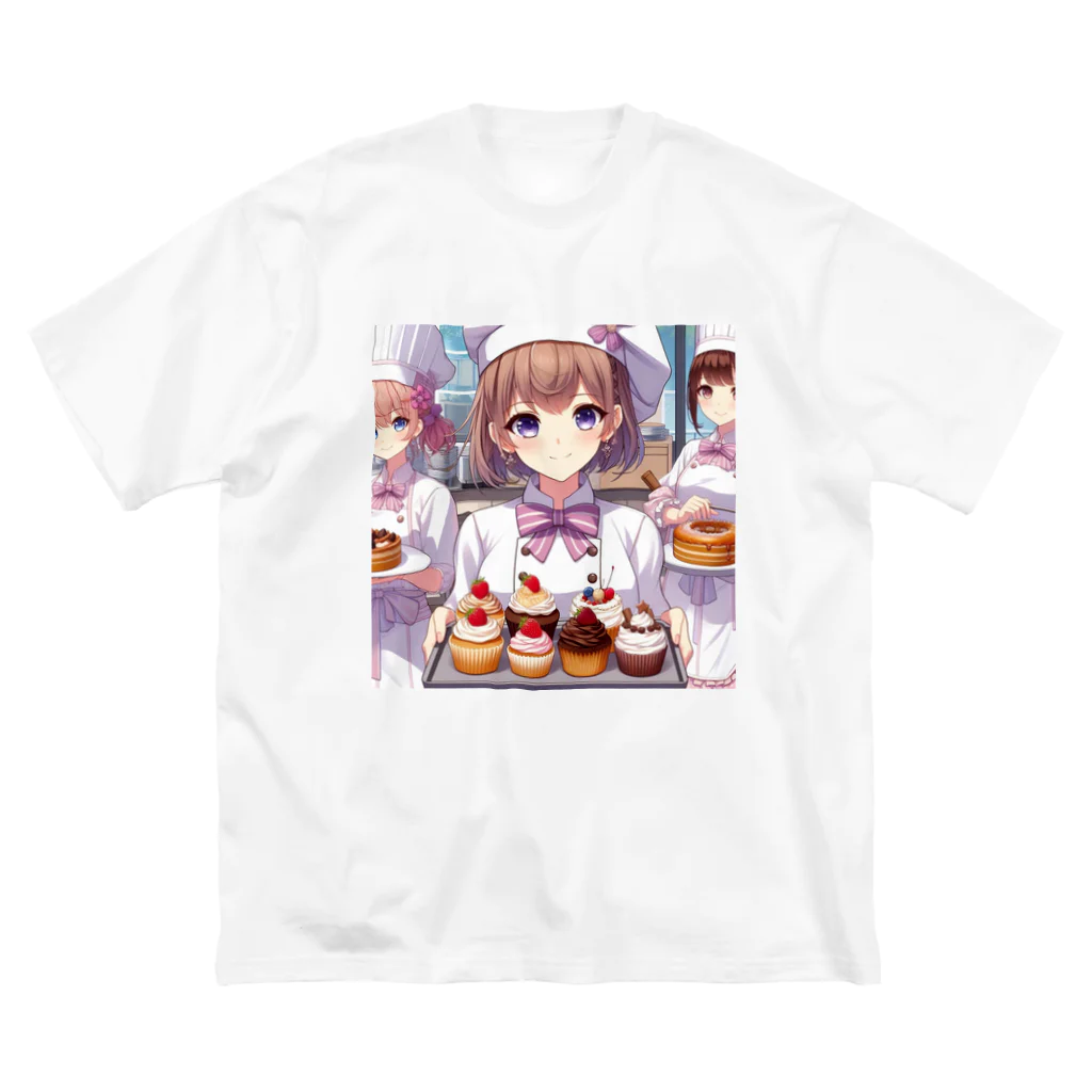 ironanoの【#いろなの】見習いパティシエ ビッグシルエットTシャツ