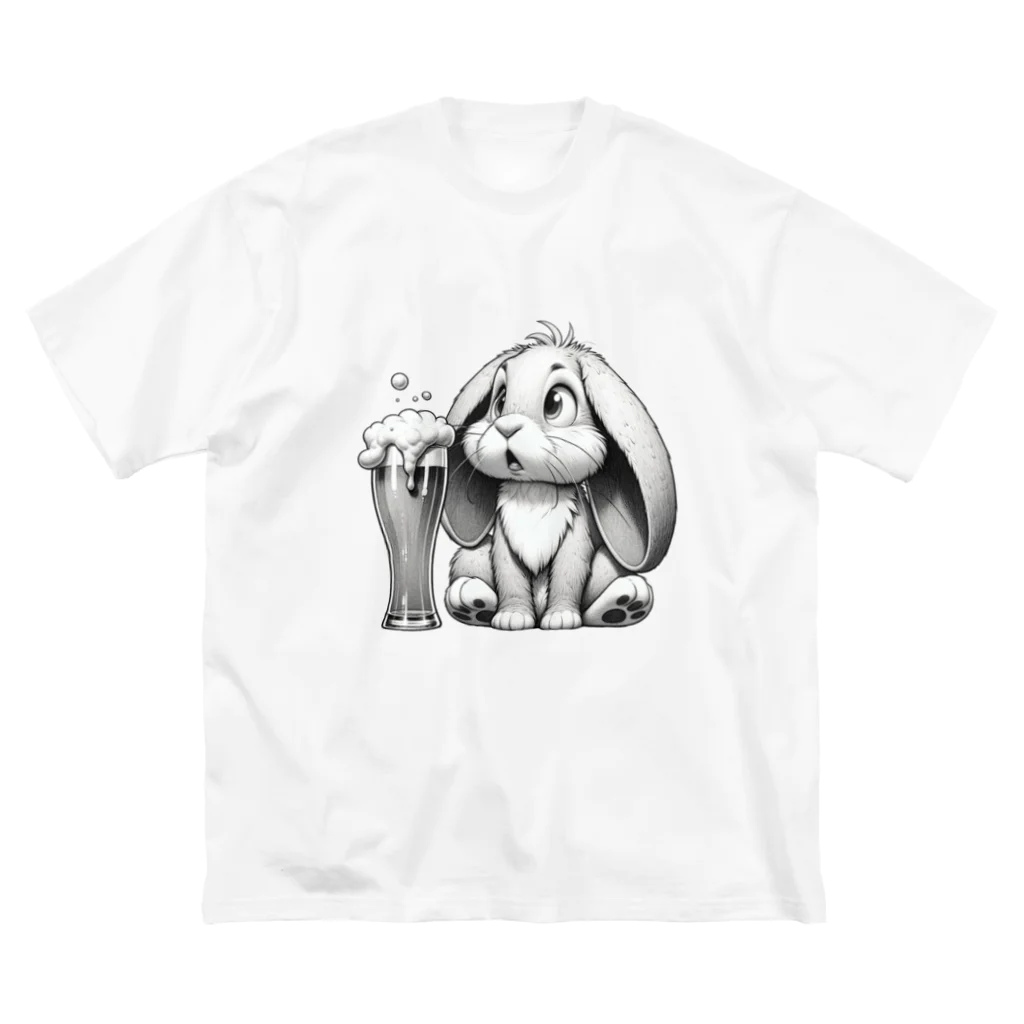 bottaの可愛いウサギ(垂れ耳ビール) Big T-Shirt