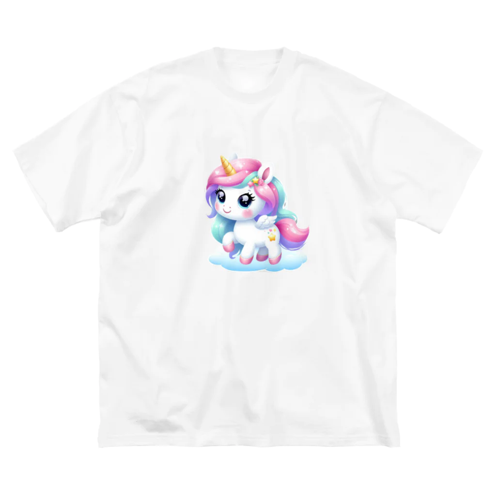 ironanoの【#いろなの】ユニコーン ビッグシルエットTシャツ