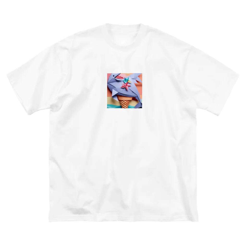 yumiceのice meets オリガミイルカ Big T-Shirt