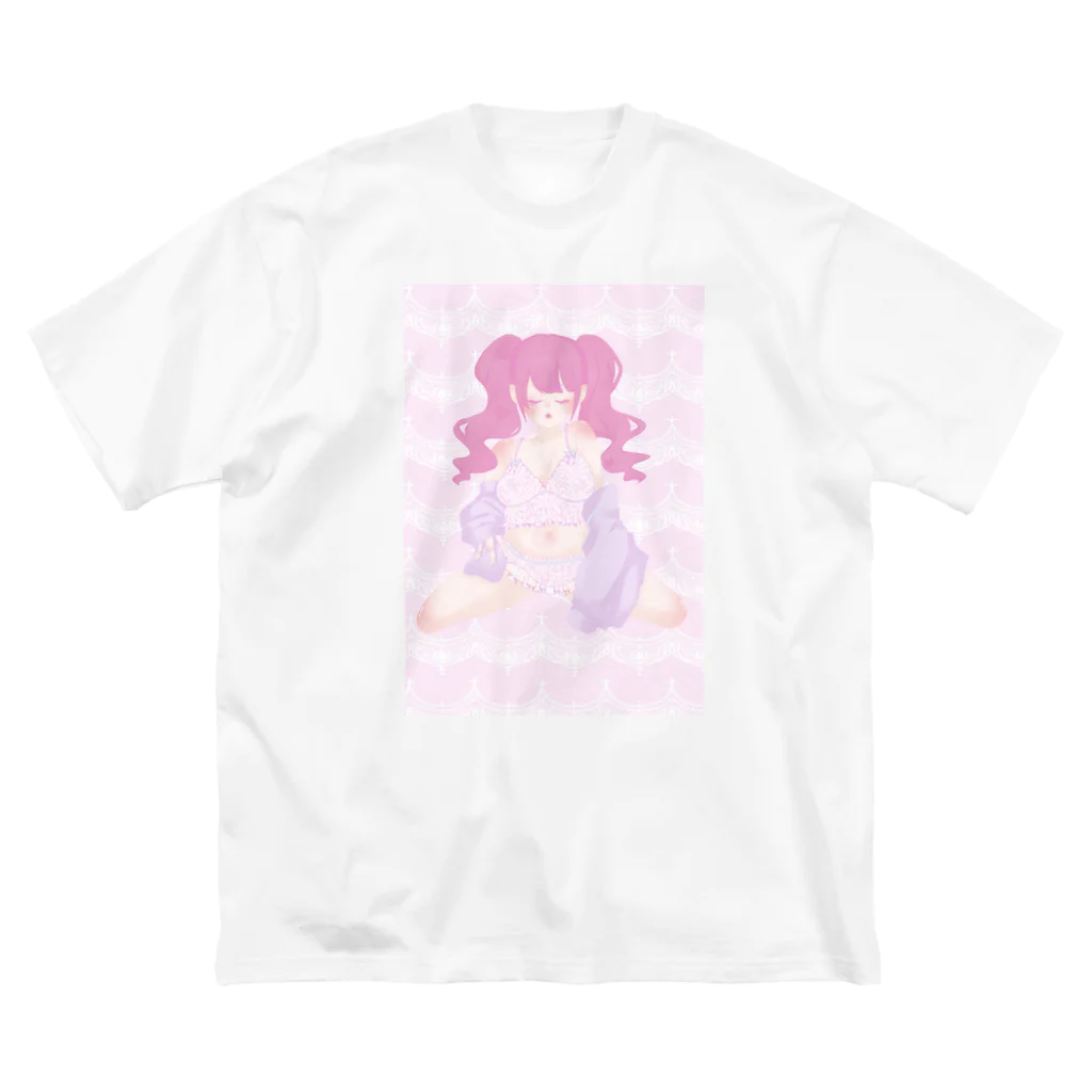 彩々木です。の夢の中 ビッグシルエットTシャツ