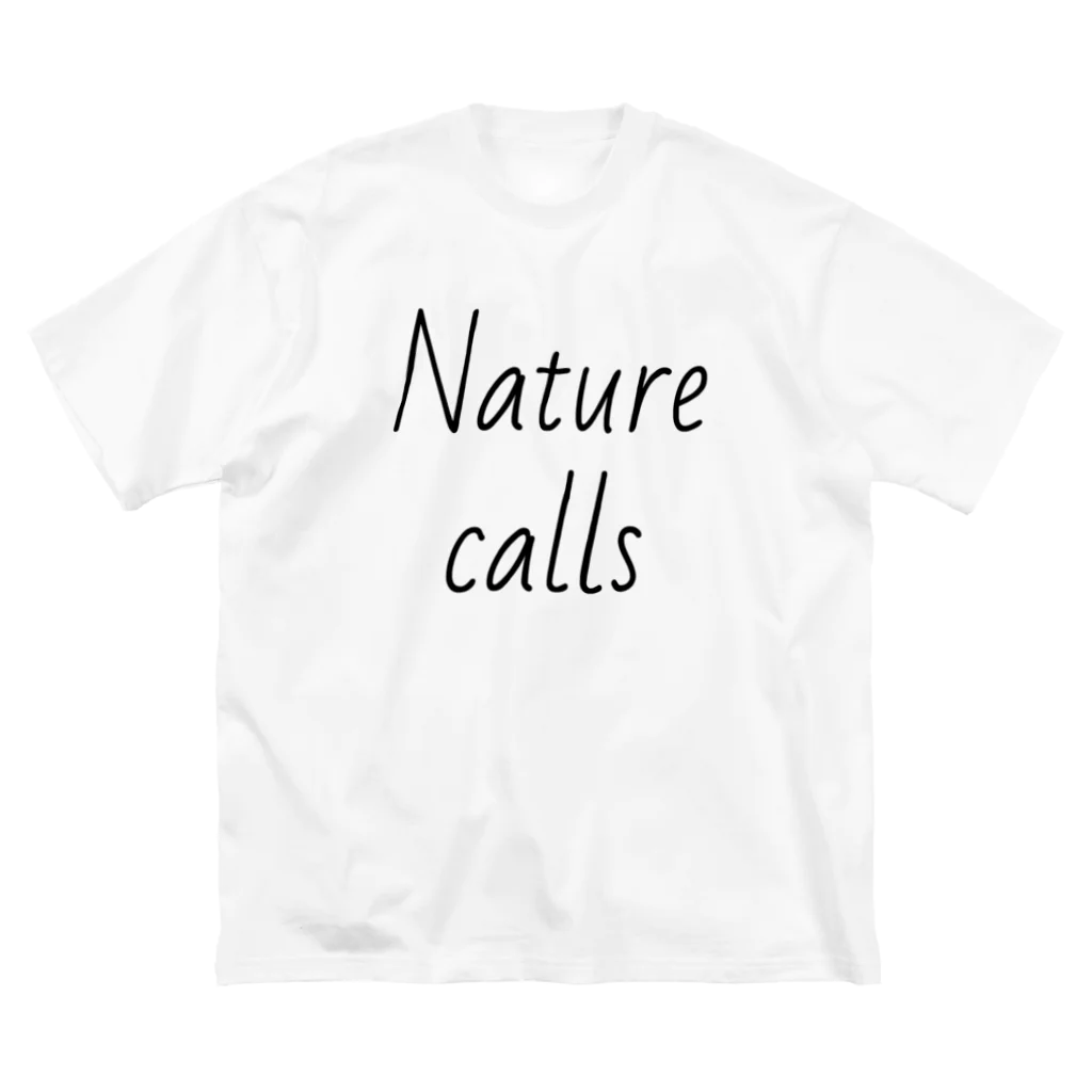 slapのNatur calls ビッグシルエットTシャツ