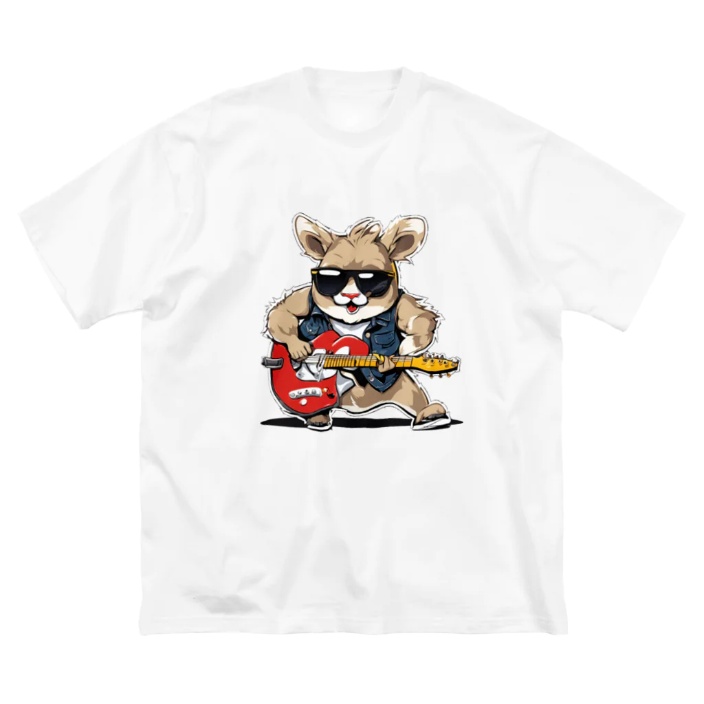 kichi_333のロックに生きるアニマル Big T-Shirt