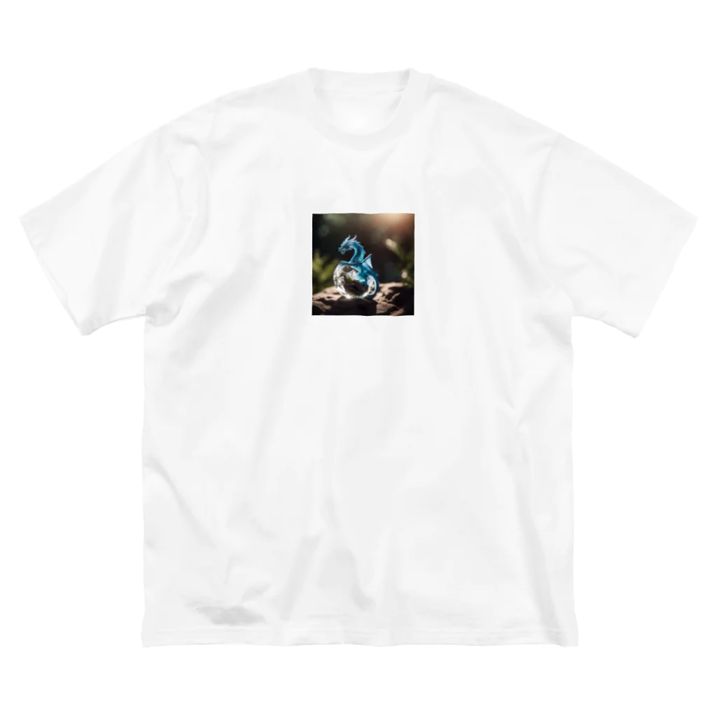 rian14の水晶を持って、精霊と交信している龍 Big T-Shirt