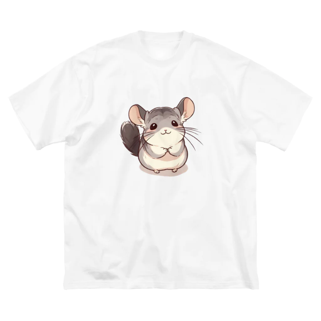 もふっとチンチラ🐭のおねだりチンチラ Big T-Shirt