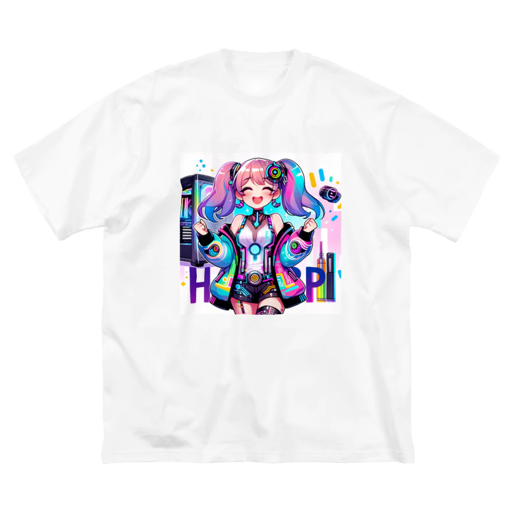 iSysのゲーミング少女ピーシースリー Big T-Shirt