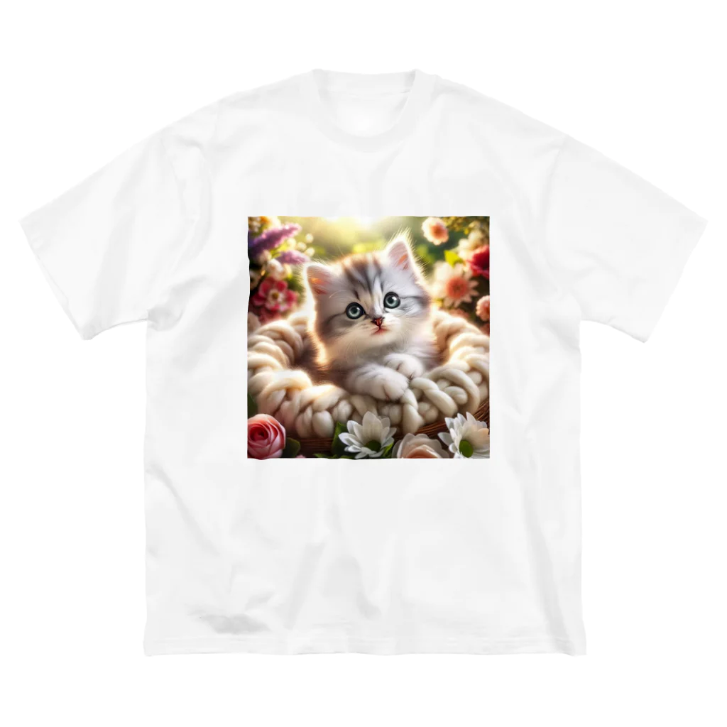 Cute! Salesの子猫 ビッグシルエットTシャツ