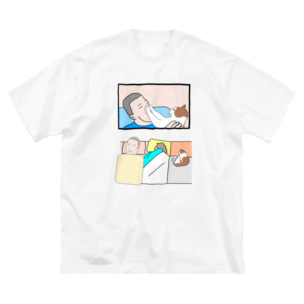 KIYOSUMI SLEEPS 【SHIKA.SOJI】のThreesome  【 SHIKA SOJI 】 ビッグシルエットTシャツ