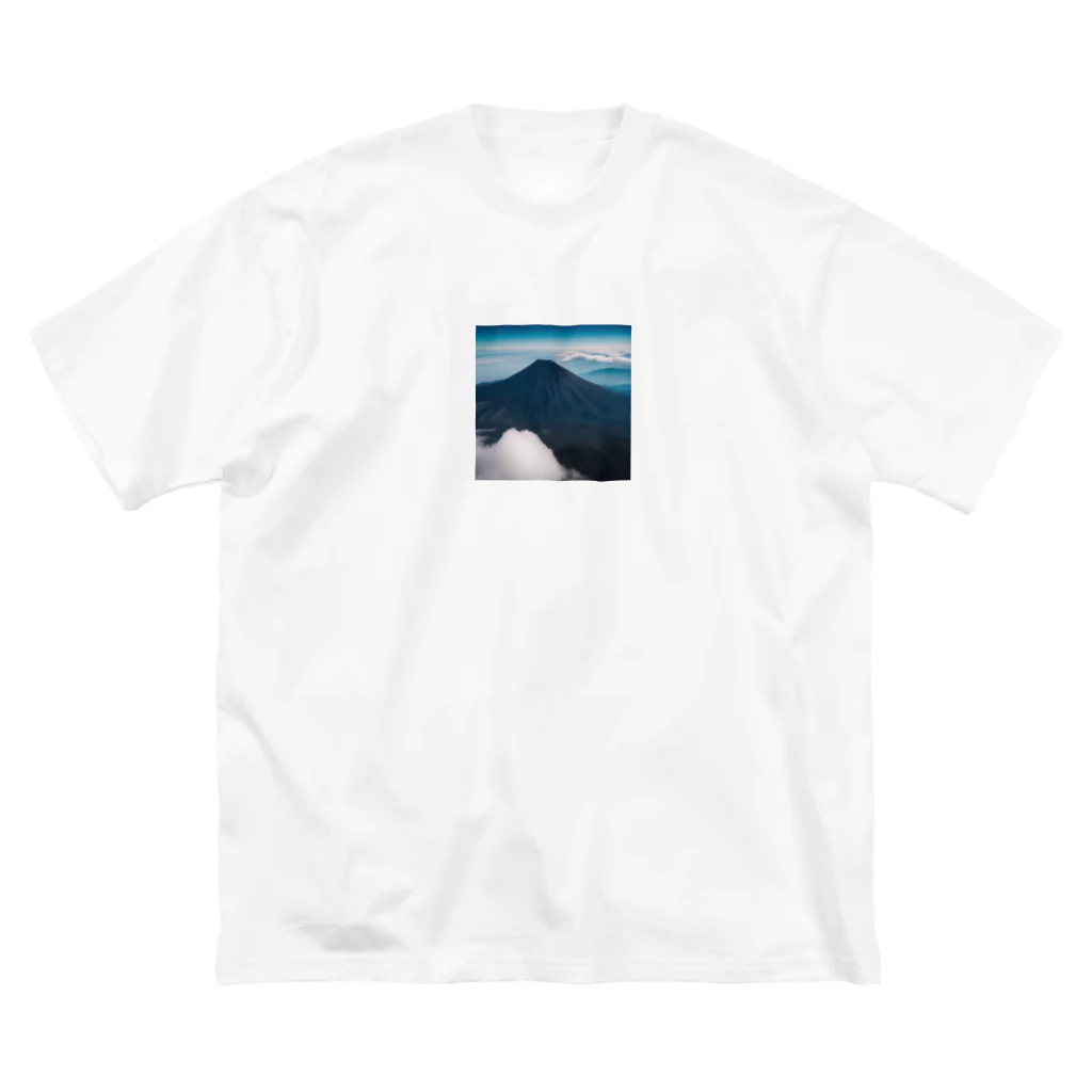 metametamonnのグアテマラのチチカステナンゴ火山 ビッグシルエットTシャツ