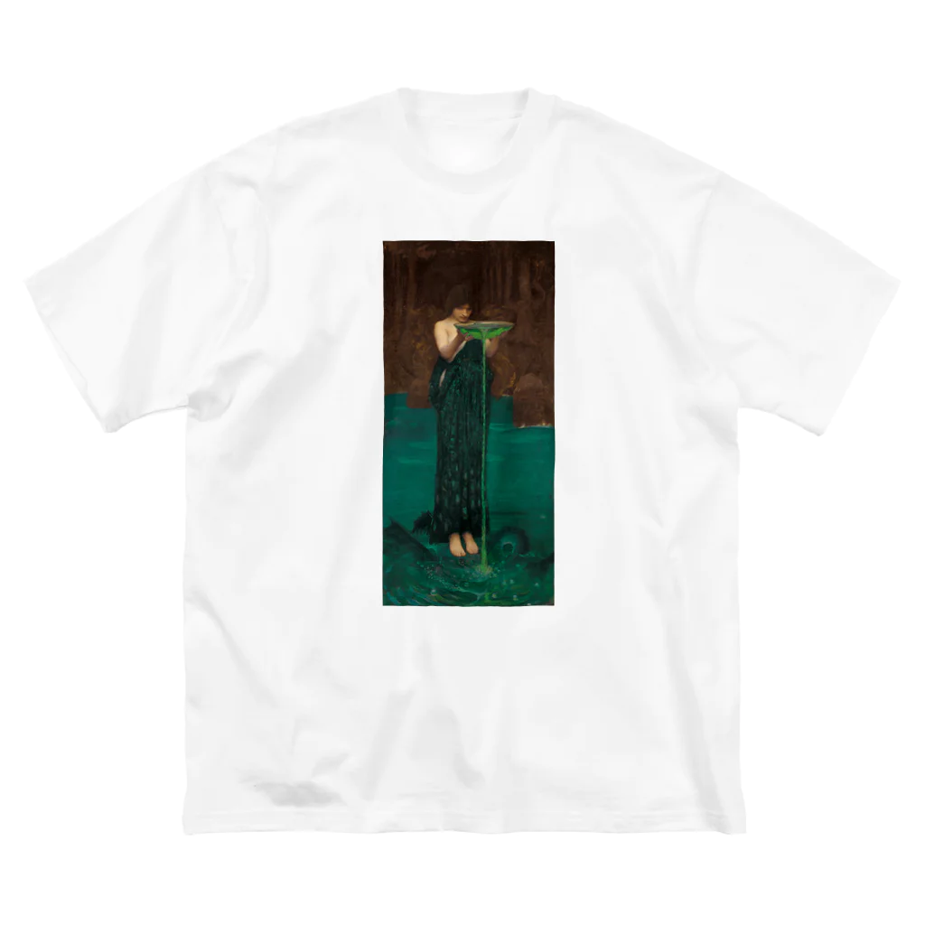 世界美術商店の嫉妬に燃えるキルケ / Circe Invidiosa ビッグシルエットTシャツ