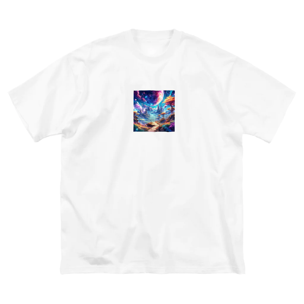 moon star ☪︎の異空間3 ビッグシルエットTシャツ