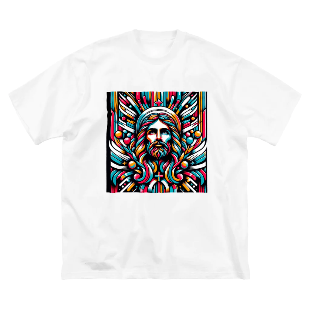 Kuris-DesignのThanks GOD,I'm alive. ビッグシルエットTシャツ