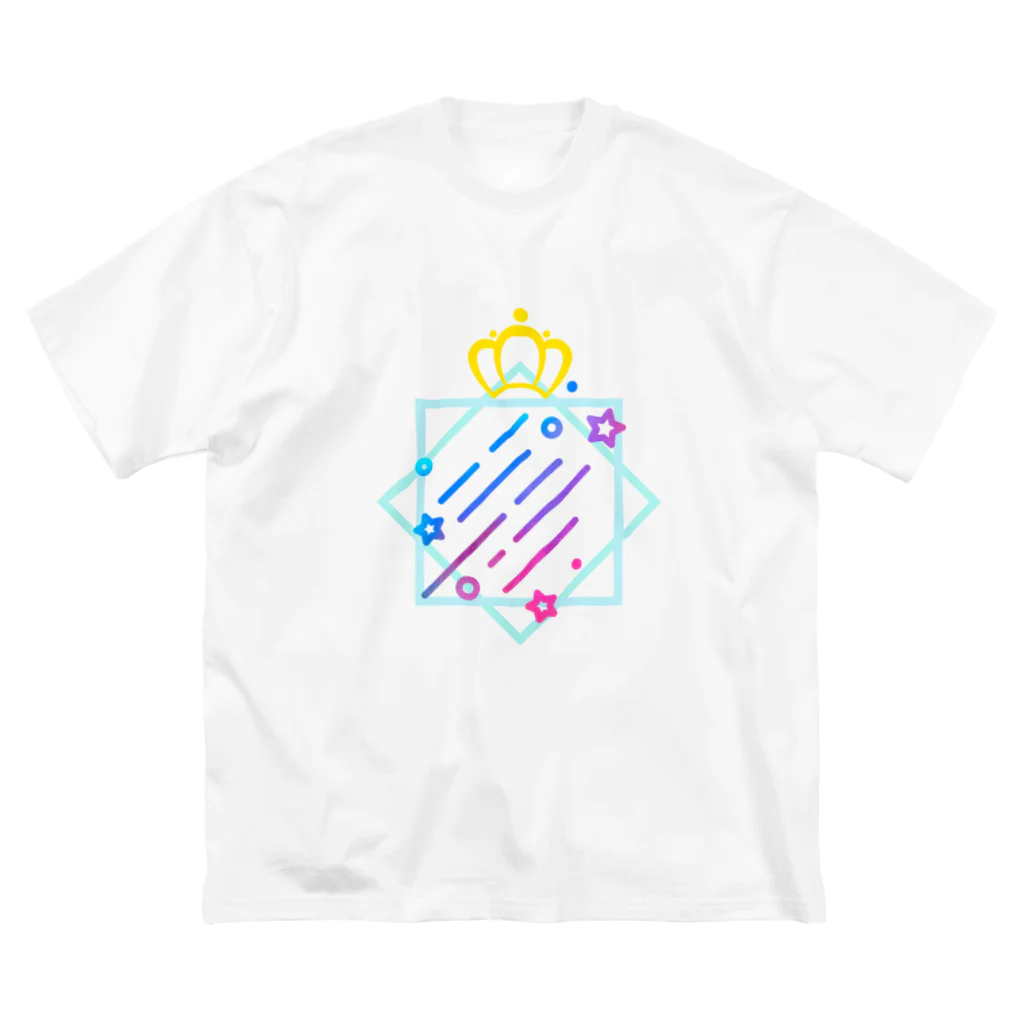 颯姫💎👑の颯姫 ロゴ ビッグシルエットTシャツ