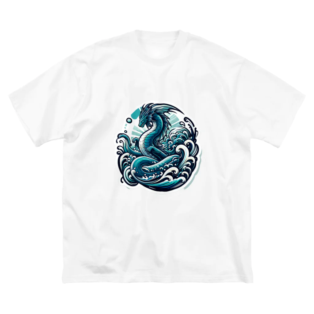 かーふくんのあがきショップの風海龍（ふうかいりゅう） ビッグシルエットTシャツ