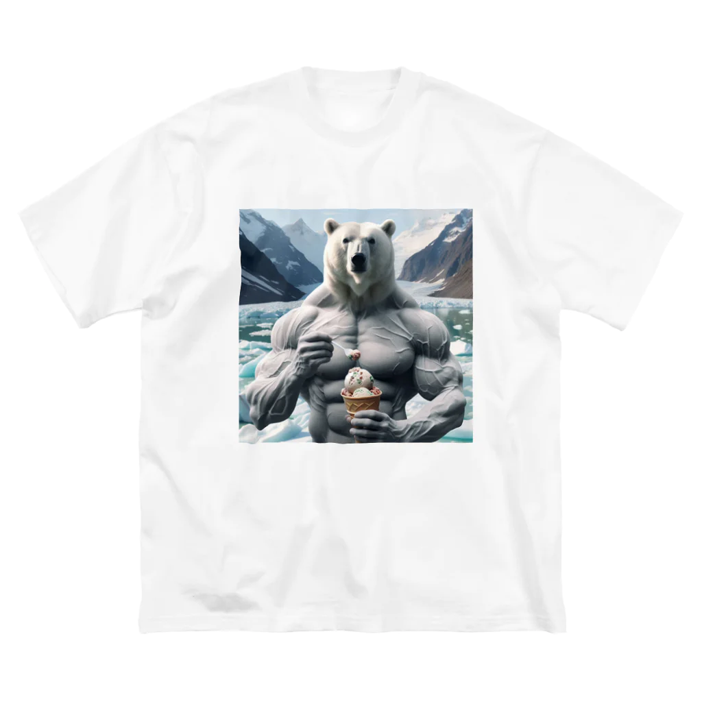 george-weblogの白クマッチョ Big T-Shirt