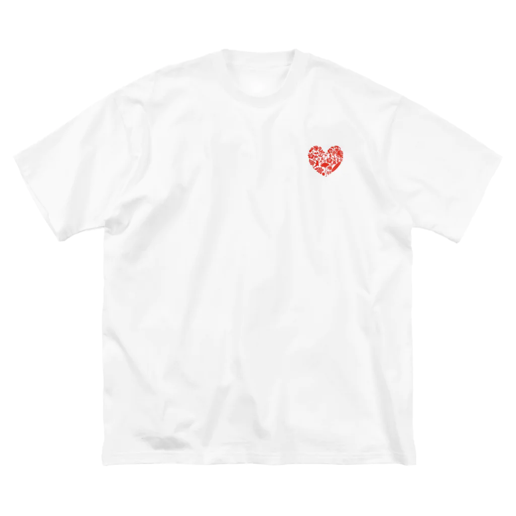 Angel  SmileのHawaiian Heart Big T-Shirt