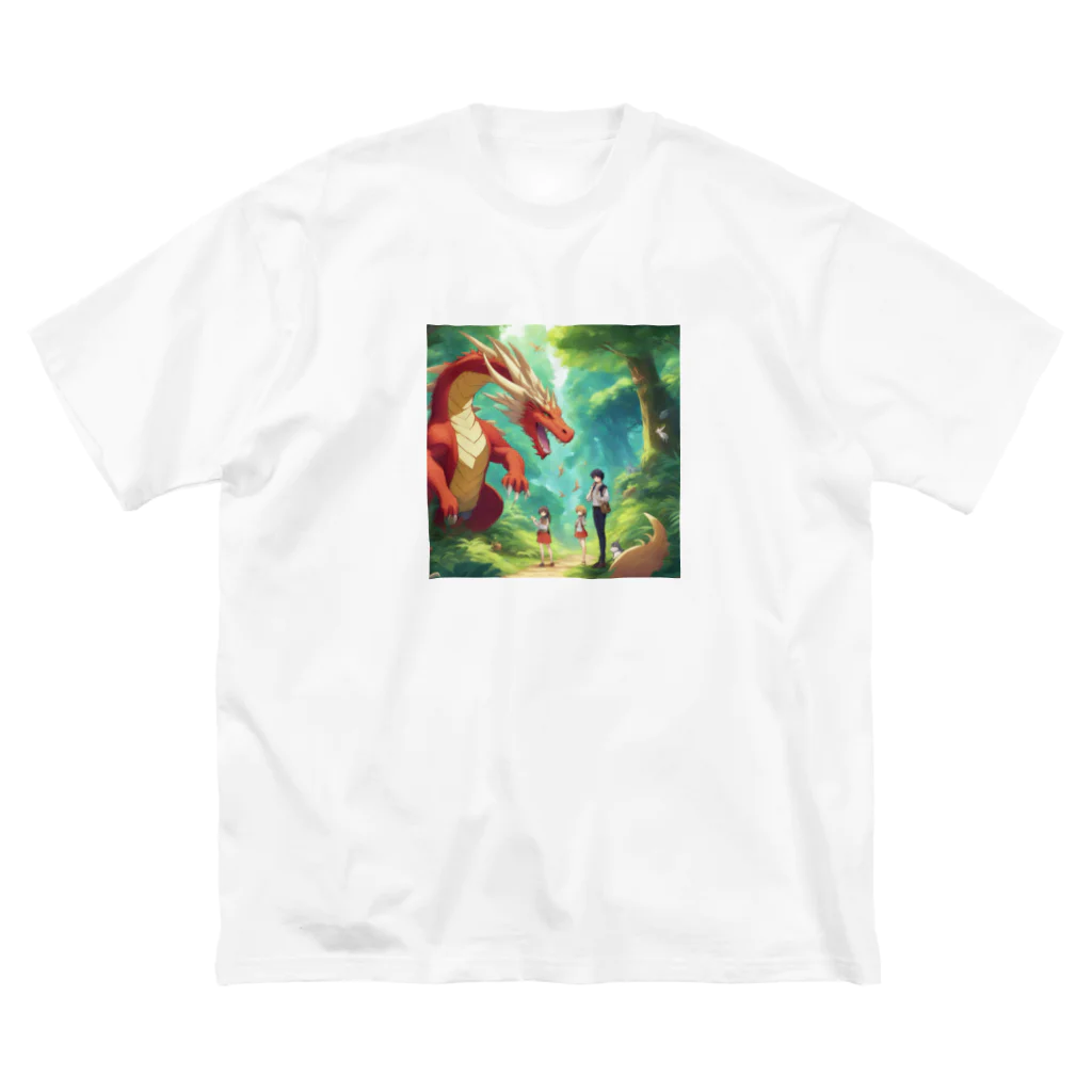 janeiroのDoragon５ ビッグシルエットTシャツ