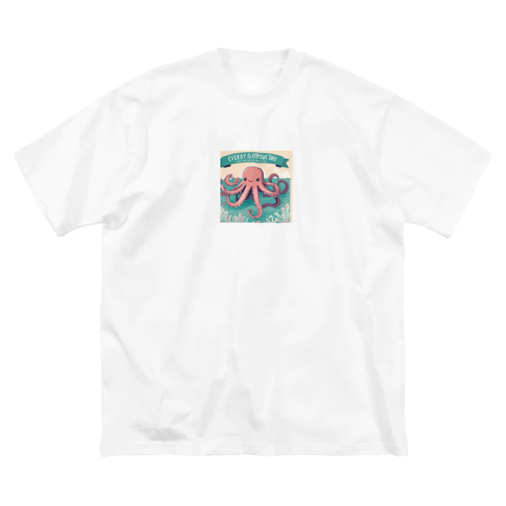 テフラんずのまいにちタコ🐙 Big T-Shirt