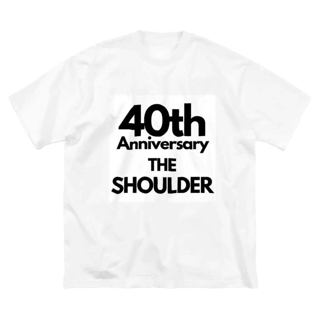 ebesの４０肩記念グッズ ビッグシルエットTシャツ